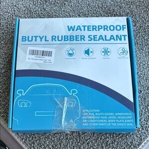 Waterproof Butyl Rubber Sealant black